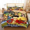 One Piece Straw Hat Pirates 2012 Calendar Bedding Set - One Piece Store