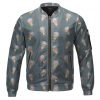 One Piece Tony Tony Chopper Pattern Dope Bomber Jacket Front - One Piece Store