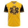 Trafalgar Law One Piece AOP Baseball Jersey FRONT Mockup - One Piece Store