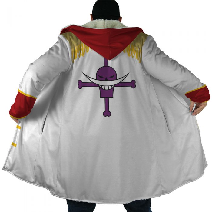 Whitebeard Edward One Piece AOP Hooded Cloak Coat NO HOOD Mockup - One Piece Store