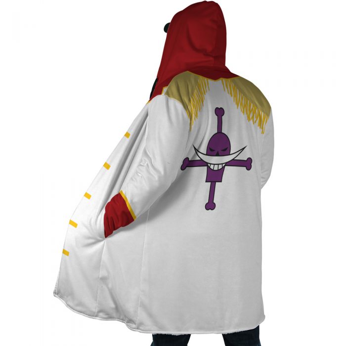 Whitebeard Edward One Piece AOP Hooded Cloak Coat SIDE Mockup - One Piece Store