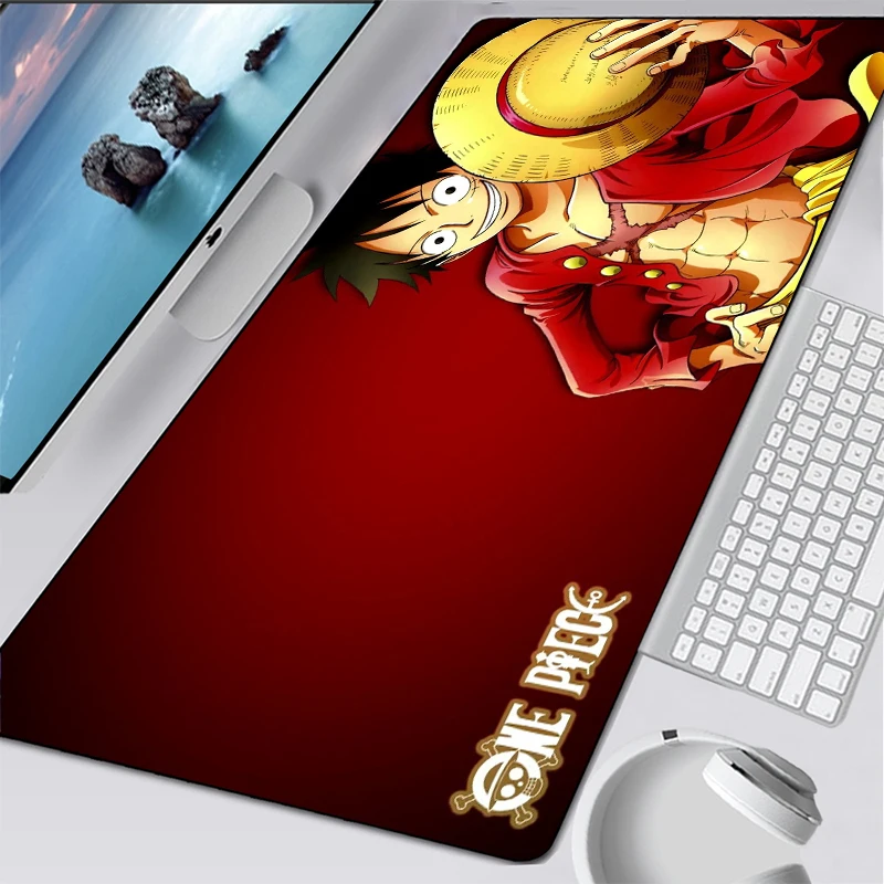 Anime One Piece Gaming Mouse Pads Mouse Pad Gamer Carpet Notbook Computer Mousepad Gamer Keyboard Mouse 12 - One Piece Store