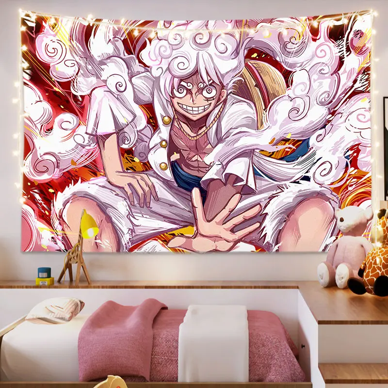 Anime One Piece Kaidou Monkey D Luffy Roronoa Zoro Children Room Super Cool Handsome Background Decorative 1 - One Piece Store