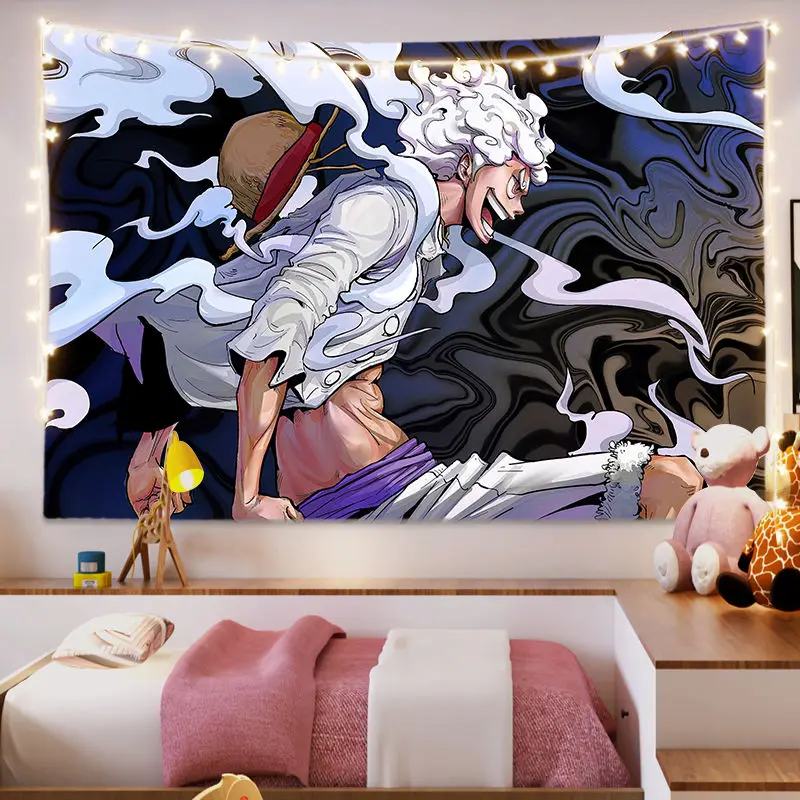 Anime One Piece Kaidou Monkey D Luffy Roronoa Zoro Children Room Super Cool Handsome Background Decorative 7 - One Piece Store