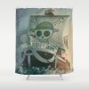 one piece art print4581547 shower curtains - One Piece Store