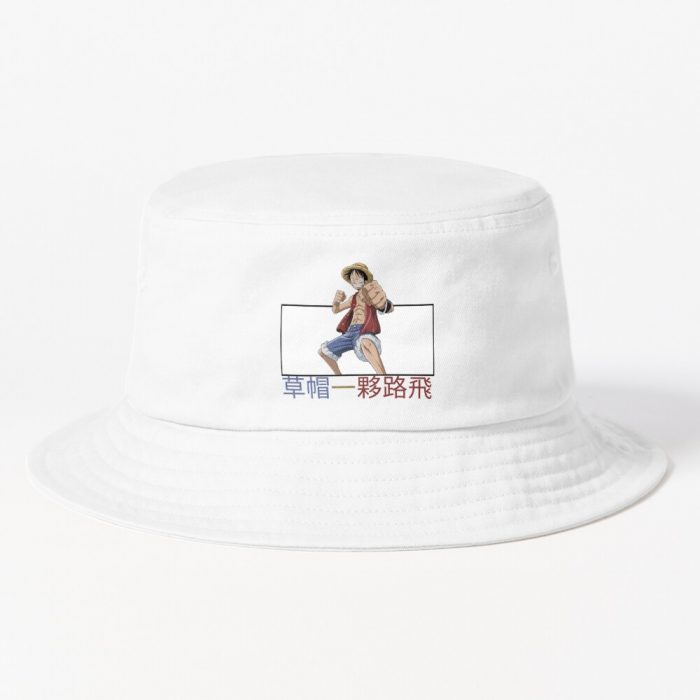 Luffy One Piece T Shirt Bucket Hat Official One Piece Merch