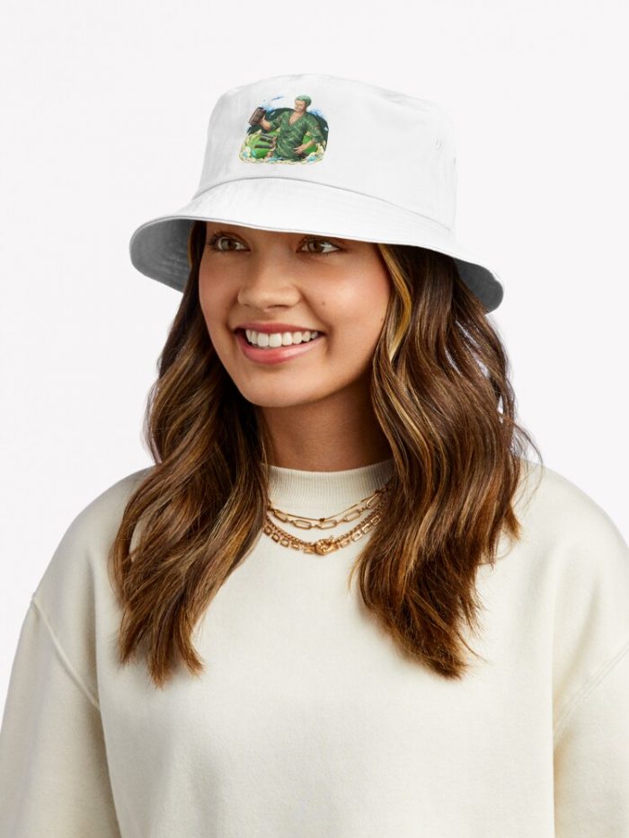 Zoro King Of Hell One Piece Bucket Hat Official One Piece Merch