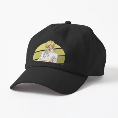 Vinsmoke Sanji One Piece Circle Design Cap Official One Piece Merch