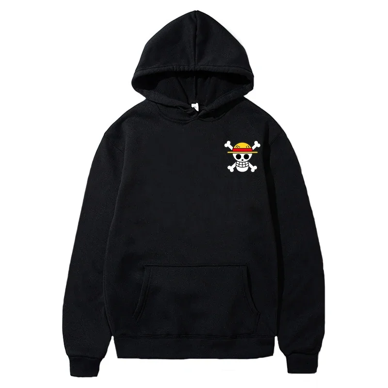 Anime Sweatshirts Luffy Roronoa Zoro Manga Hoodies Men Women Harajuku Casual Pullover Oversized Fleece Tops Y2K 6 - One Piece Store