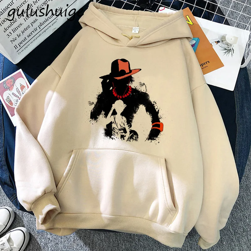 Manga One Piece Gear 5 Hoodie Roronoa Zoro Women Funny Cartoon Luffy Sweatshirts Ullzang Japanese Anime 21 - One Piece Store