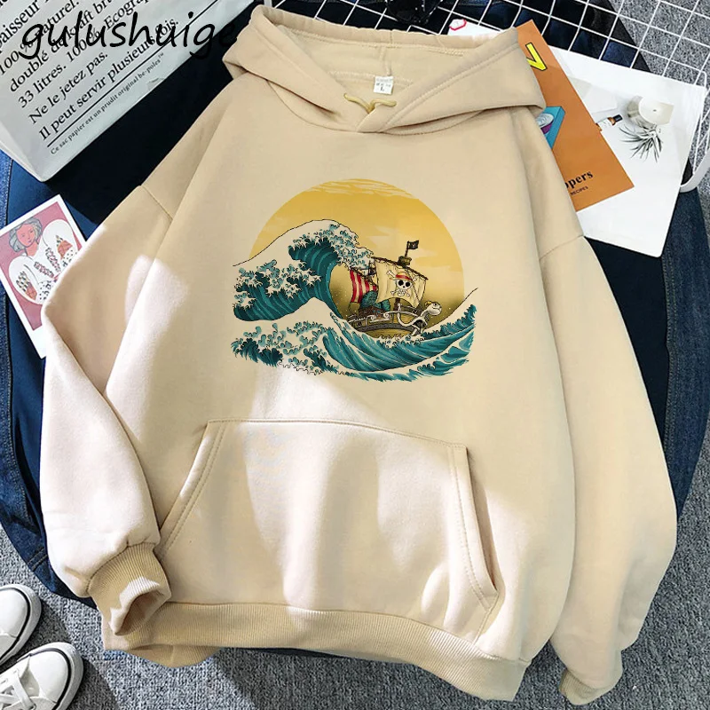 Manga One Piece Gear 5 Hoodie Roronoa Zoro Women Funny Cartoon Luffy Sweatshirts Ullzang Japanese Anime 6 - One Piece Store