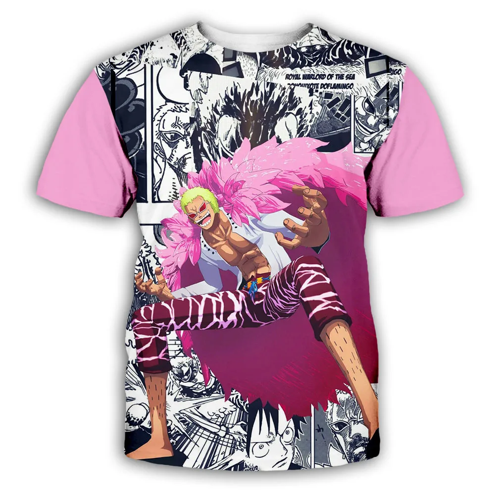 New Anime One Piece Luffy Fashion Kids Boy Girl Children T Shirt 3D Casual Summer Men 6 - One Piece Store